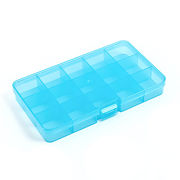 Коробка для рукоделия Gamma OM-042 прозрачно-голубая