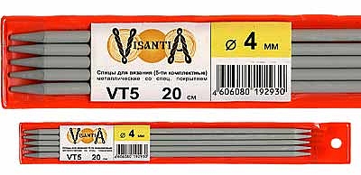 Спицы Visantia 5-ти компл. металл VTC d.4.00 мм