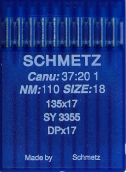 Иглы для промышленных машин Schmetz DPx17 №110