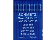 Иглы для промышленных машин Schmetz DBx1 SES №75