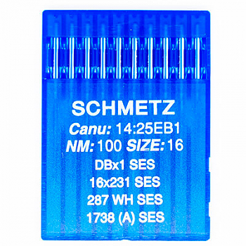 Иглы для промышленных машин Schmetz DBx1 SES №100
