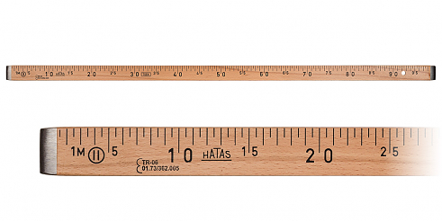 Метр без клейма бамбук 100 см