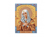 Канва/ткань с рисунком Матренин Посад 0542-1 Г "Икона Умиление Пресвятой Богородицы"